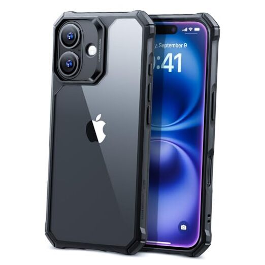 for iPhone 16 Case, Military-Grade Protection, Shockproof Air Guard Corners,
