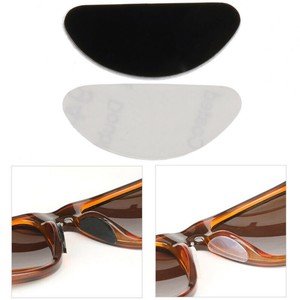 pairs eyeglasses sticky flexible pads nose silicone sunglasses glasses