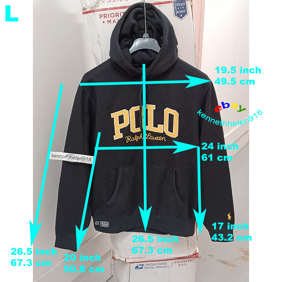 POLO RALPH LAUREN ブラック フーディ POLO RALPH LAUREN EMBROIDERED LOGO PULLOVER HOODIE BLACK