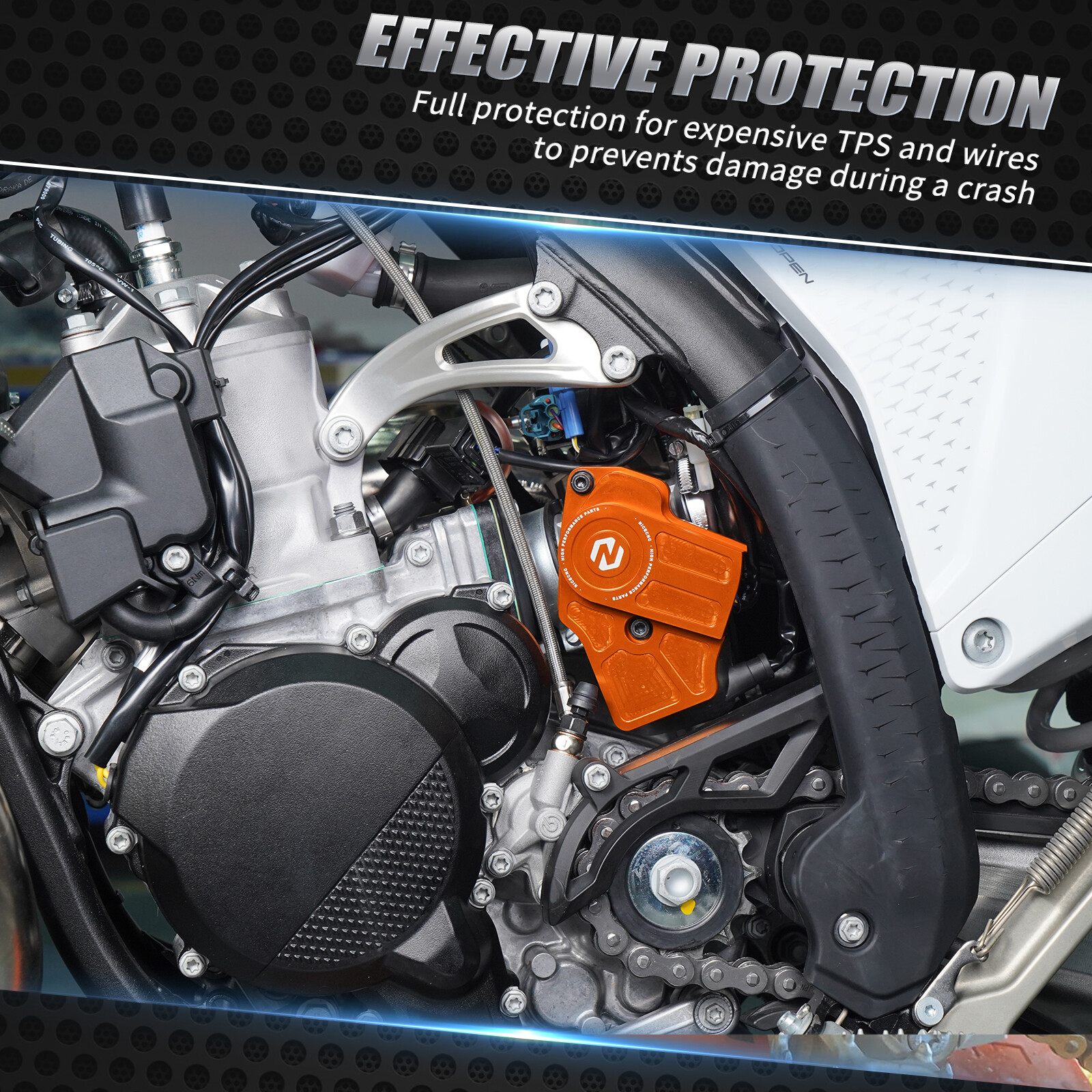 NICECNC Throttle Body Guard Cap For KTM 150/250/300 EXC XCW 125-300 SX XC 2024