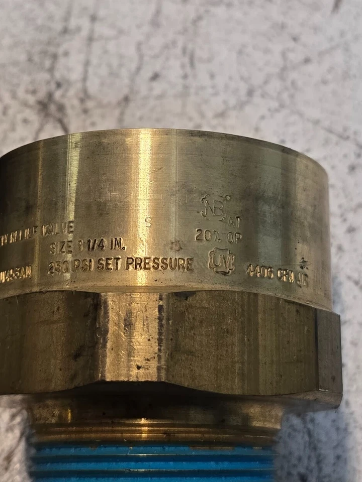 Sherwood UV453AM LP-Gas Safety Relief Valve | 1 1/4" | 250 PSI | 4406 CFM Air - Image 3 of 4