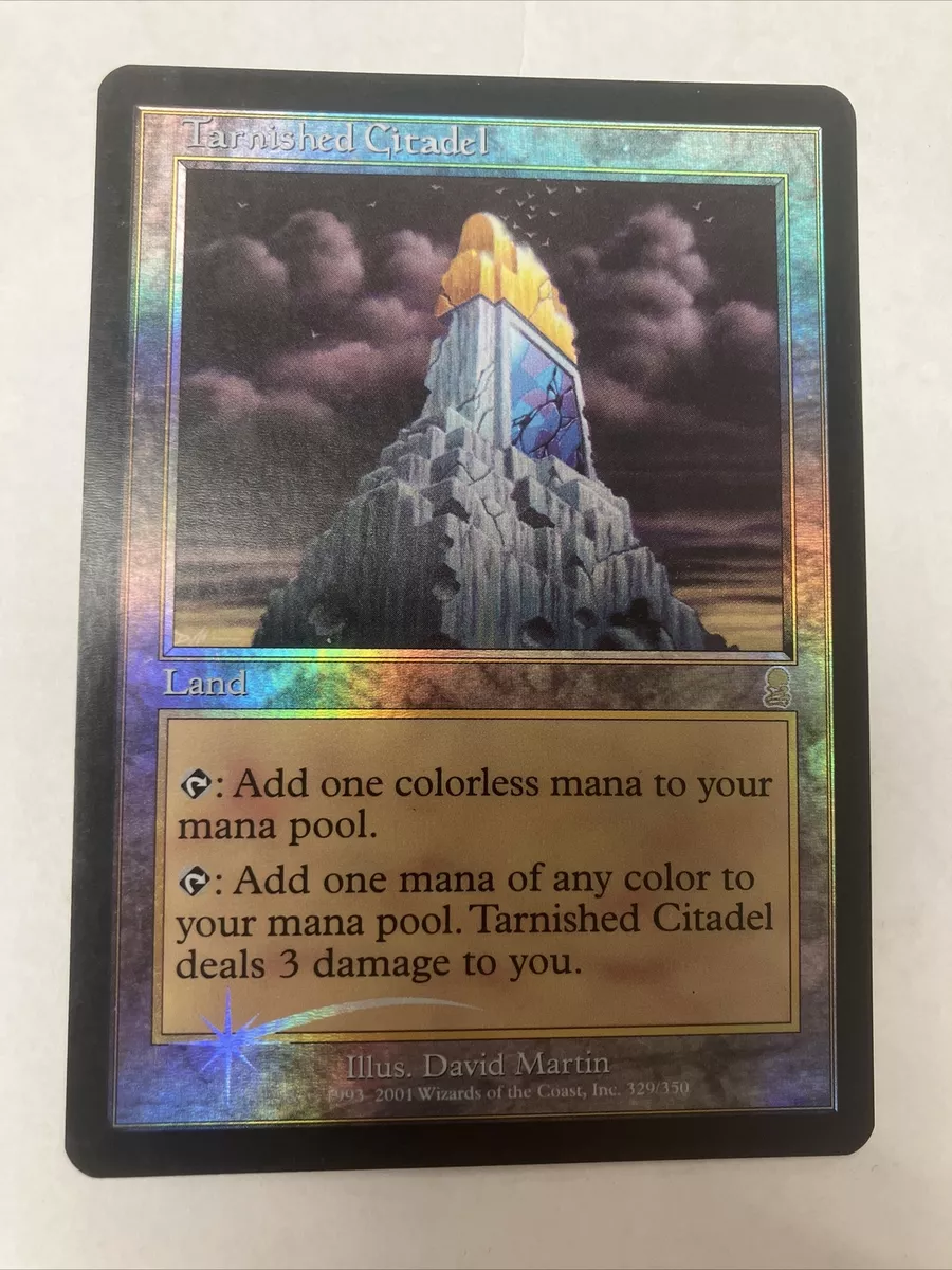 Tarnished Citadel - Foil - MTG - Odyssey - 329/350 - MP