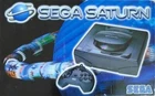 Sega Saturn Model 1 Video Game Console Black Boxed