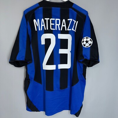 INTER MILAN 2003 2004 HOME FOOTBALL SHIRT SOCCER JERSEY #23