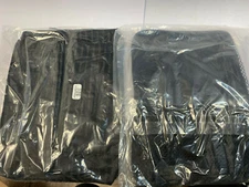 PETER THOMAS ROTH BLACK NYLON AND MESH TRAVEL BAG - Lot of 2 Sealed 