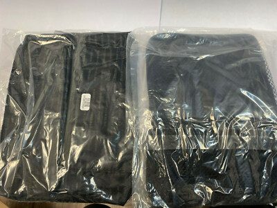 PETER THOMAS ROTH BLACK NYLON AND MESH TRAVEL BAG - Lot of 2 Sealed 