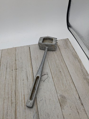 Elpo Aluminum #1 Meat Tenderizer Double Textured Sides 8 3/4" Japan - Picture 3 of 9