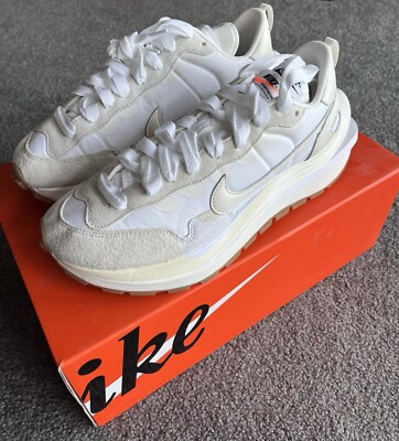 Nike x Sacai Vaporwaffle White / Sail / Gum Mens US 9.5 (DEADSTOCK