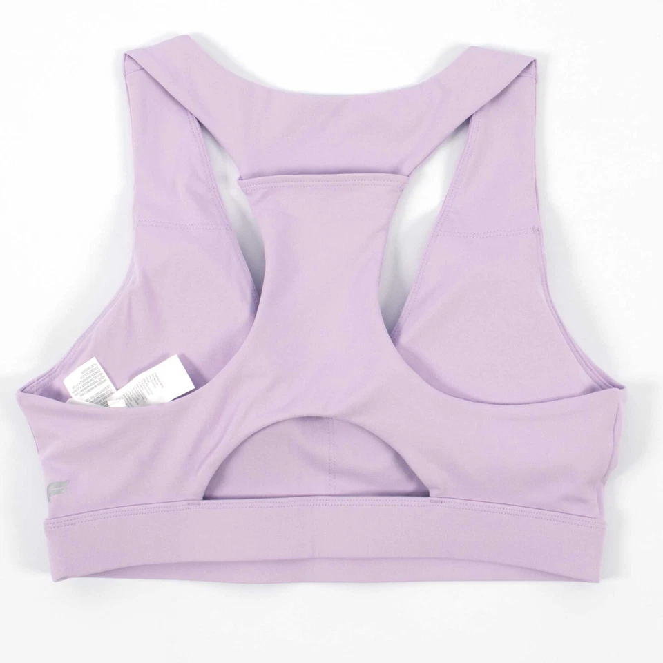 FABLETICS Damen Sport BH On-The-Go Midi Sports Bra Hazy Iris / XL (44-46) - Bild 2 von 4
