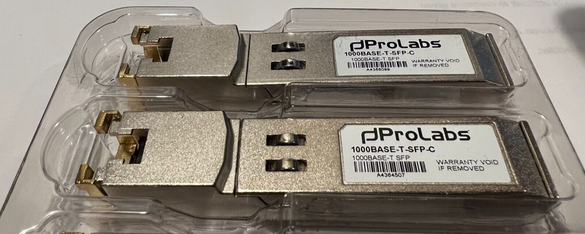 GLC-T Copper Module 1000Base-T SFP UTP Transceiver 100m Gigabit Ethernet