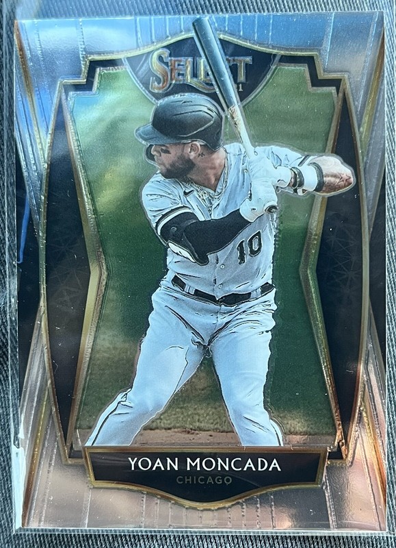 Yoan Moncada 2021 Panini Select Premier #152 Silver SP Chicago White Sox Cuba