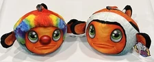 NEW Kipp Brothers Flip Arooz 5” Clown Fish Reversible Stuffed Animal Plush