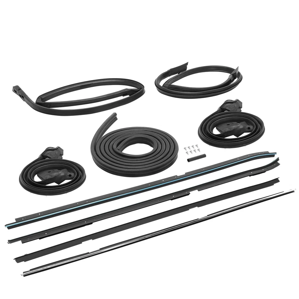 9x Riel de techo Ventana Puerta Baúl Resistente a la intemperie Sello para Oldsmobile Cutlass Buick Foto 2 de 4