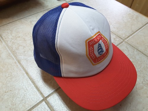Molson Export Beer Baseball Cap Trucker 