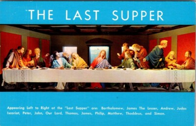 Gatlinburg Tenn Christus Gardens The Last Supper 3 D Realism