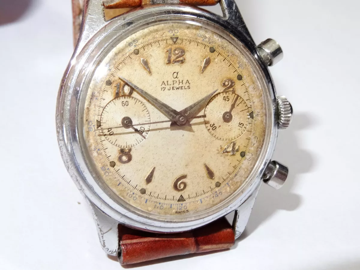 Vintage chronograph watches cheap