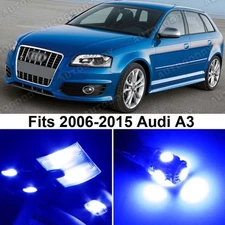 14 x Premium Blue LED Lights Interior Package Upgrade for Audi A3