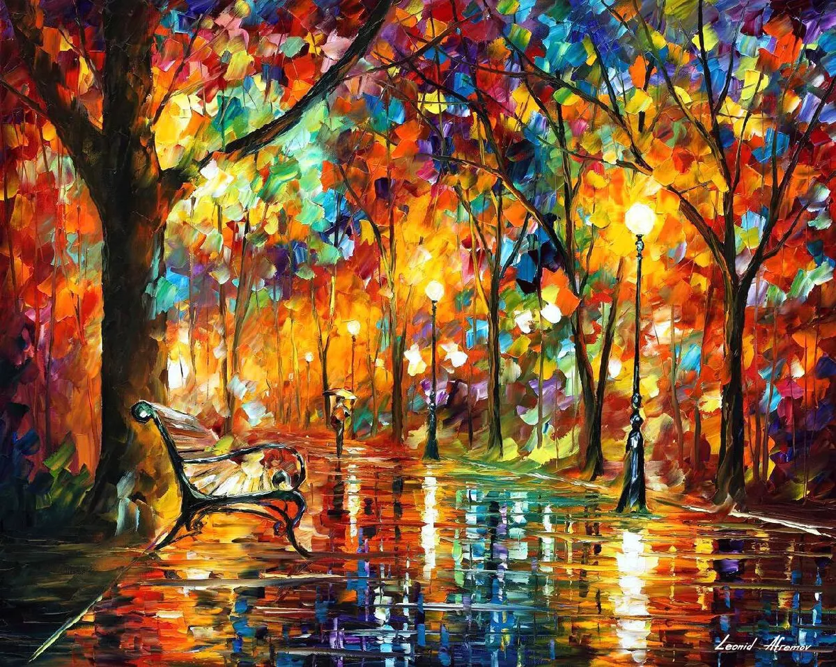 Leonid afremov sale paintings