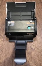 FUJITSU Scansnap S510 Desktop Document Scanner PA03360-B515 & Power Adapter