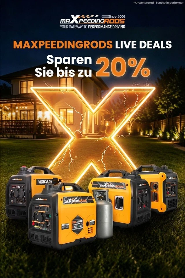 maXpeedingrods Live - Exklusiver Top-Preis mit 20% Rabatt !!!