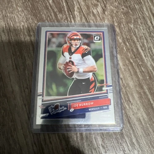 Joe Burrow 2020 Donruss Optic THE ROOKIES Rookie Card #TR-JB Cincinnati Bengals