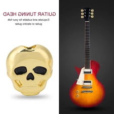 6pcs Tuning Peg Tuning Key Button Cap Heads for Folk Electric Guitar