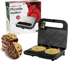 Pizzelle Maker Machine, Mini Non-Stick Electr...