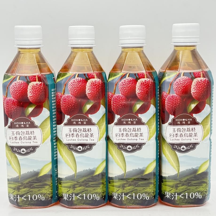 490mlx4bottles玉荷包荔枝四季春烏龍茶