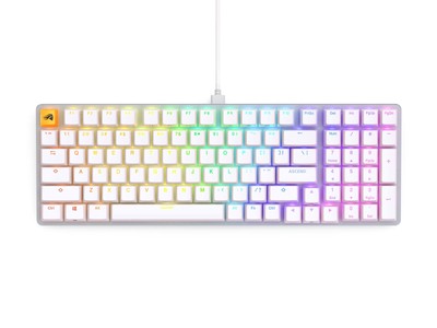 GMMK 2 Small Gaming Keyboard Base- Barebones Kit- TKL Hot Swappable DIY White...