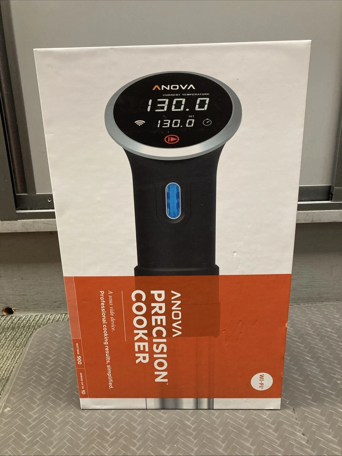 Anova Precision Cooker, 900W, WiFi Culinary Sous Vide in box great condition
Opens in a new window o