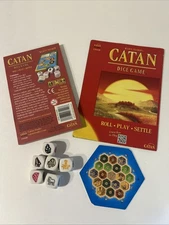 Catan Dice Game Klaus Teuber Roll Play Settle Complete