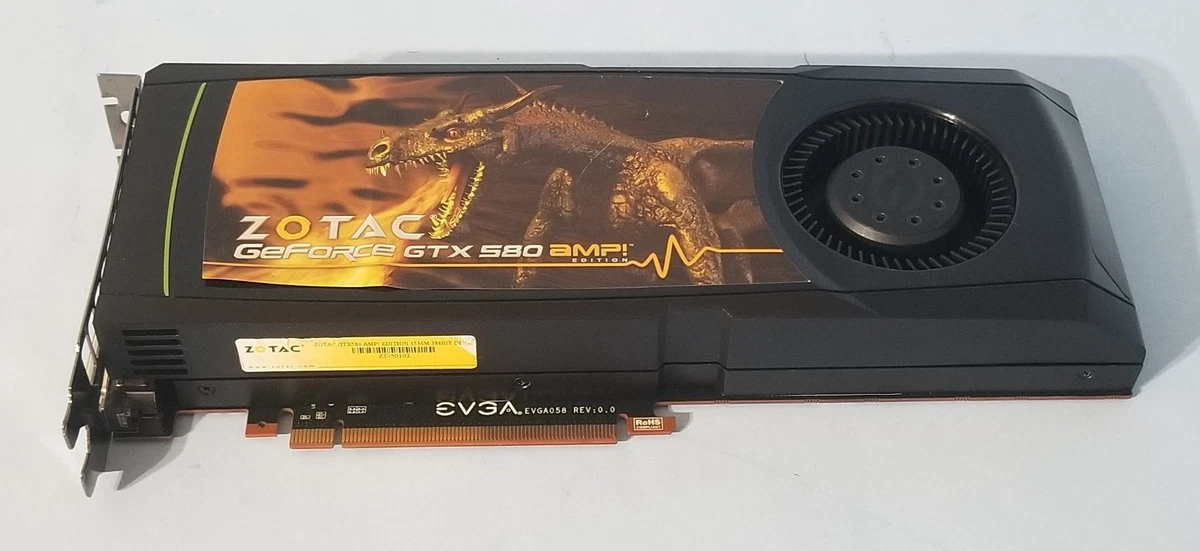 EVGA NVIDIA GeForce GTX 580 NVIDIA Computer Graphics Cards for
