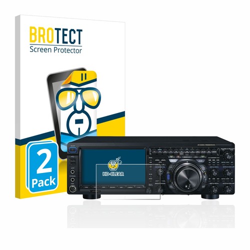 2x Screen Protector for Yaesu FT-DX101D Clear Protection Film