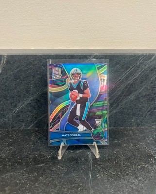 2022 Panini Spectra - Matt Corral #137 Neon Marble Prizm 4/4 Bookend!