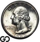 1932 Washington Quarter Lustrous Choice BU