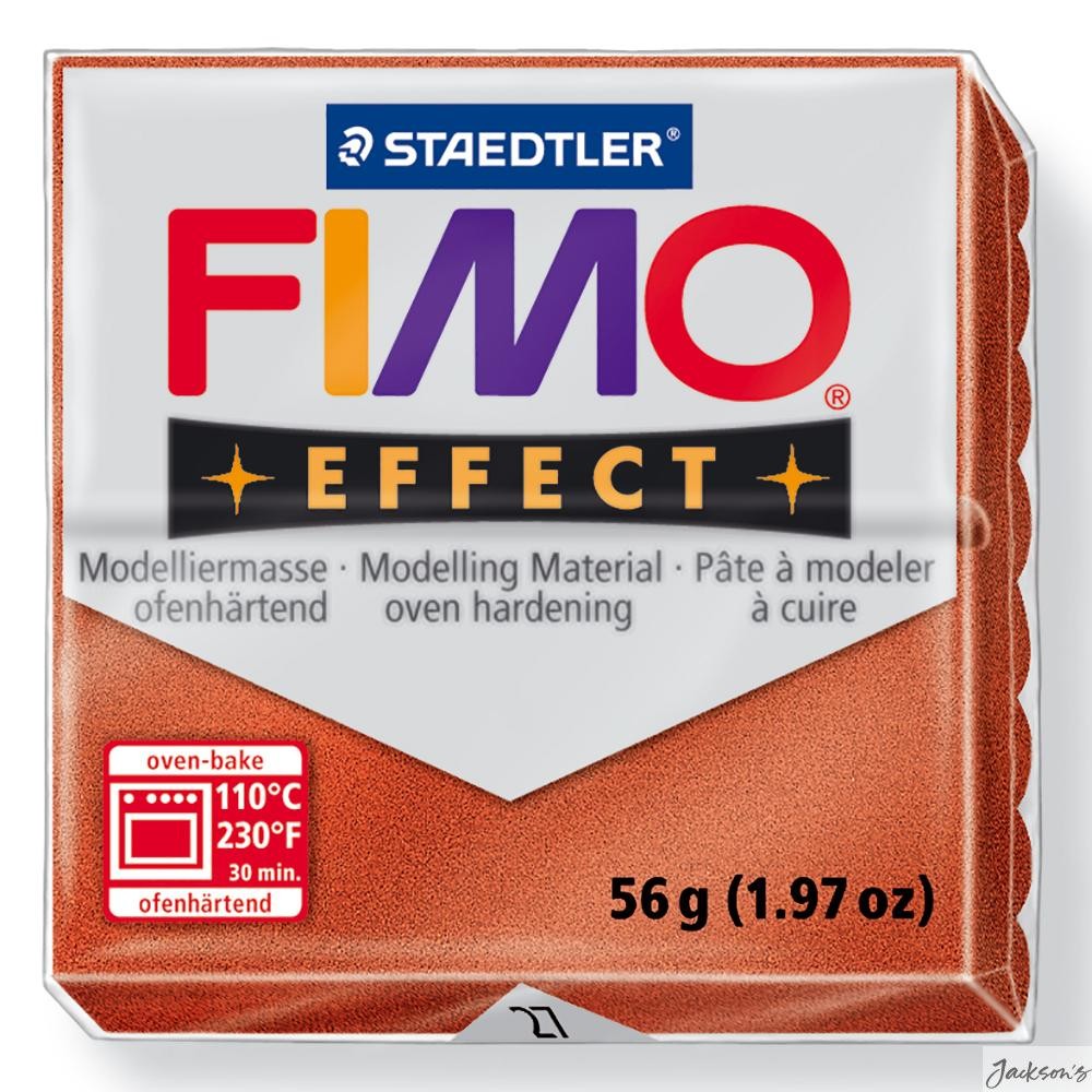 Staedtler Fimo Effect Polymer Clay Copper 57g Modelling Crafting