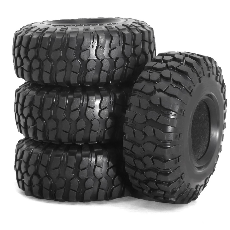 Cimbing Rocks 4PCS 1.9 Inch Universal Climbing Tire 106mm Rock Terrain Tire with ...