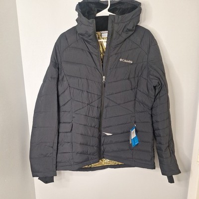 DAMAGED Columbia Joy Peak II Hooded Jacket Women's Size L 