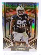 2019 Panini Select - Rookie Selections Silver Prizm (RC) Clelin Ferrell