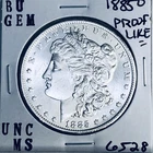 1885 O BU GEM MORGAN SILVER DOLLAR UNC MS+++ U.S. MINT RARE COIN 6528