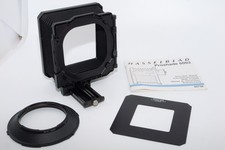 Hasselblad Bellows Lens Shade 6093 with Bay 60 Lens Adapter. 250 Mask. Manual.