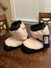 NWT Bloch Kids Warm Up Booties Size XL, 3.5-4.5 