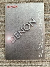 Denon HiFi Component 95/96 Brochure Catalogue...