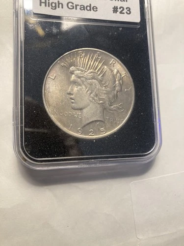 1925 Peace Silver Dollar - Uncirculated - Peace - $1 Dollar Lot# 23