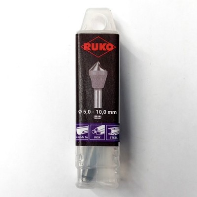 Ruku Slotted Taper And Deburring Countersinker 5,0 10,0m 90° HSS Germany 102302E