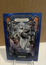 2024 Panini Prizm Draft Picks - Neal Anderson #19 Blue Wave Prizm /249