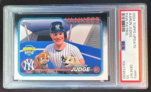 100174530 Aaron Judge 2024 Topps Update #PP-2 Paw Patrol PSA 10
