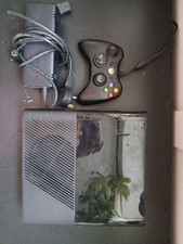 Xbox 360 E 250gb HDD Fully Working with Controller and Cables