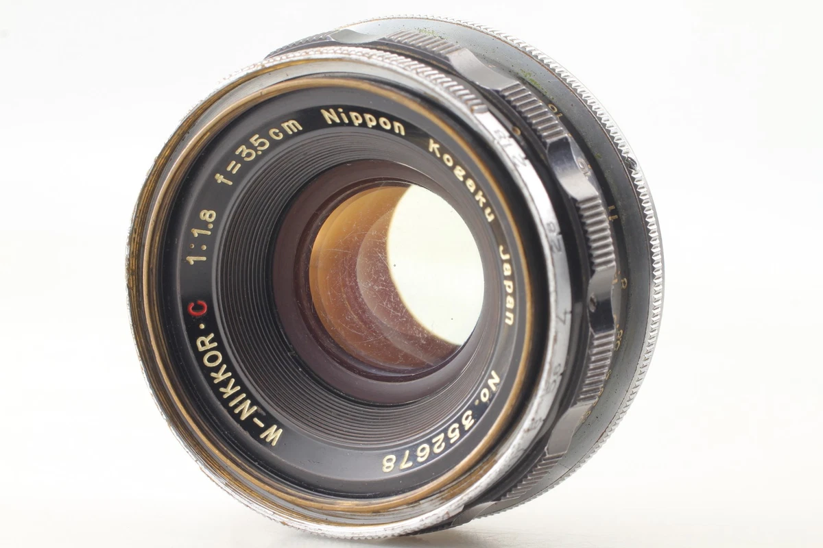 レンズ(単焦点) 070_Nikon W-Nikkor 35mm F3.5 (L Mount) Nikon NIKKOR W 35mm Focal Camera Lenses for sale | eBay