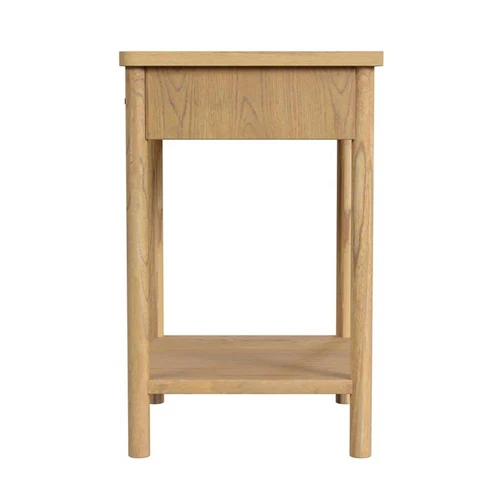 Butler Specialty Company Lennon 1 Drawer Rounded Leg Wood Nightstand - Natural - Picture 3 of 7